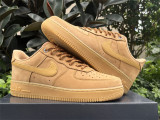 Authentic Nike Air Force 1 Flax/Gum Light Brown