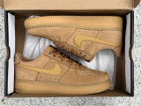 Authentic Nike Air Force 1 Flax/Gum Light Brown