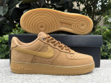 Authentic Nike Air Force 1 Flax/Gum Light Brown