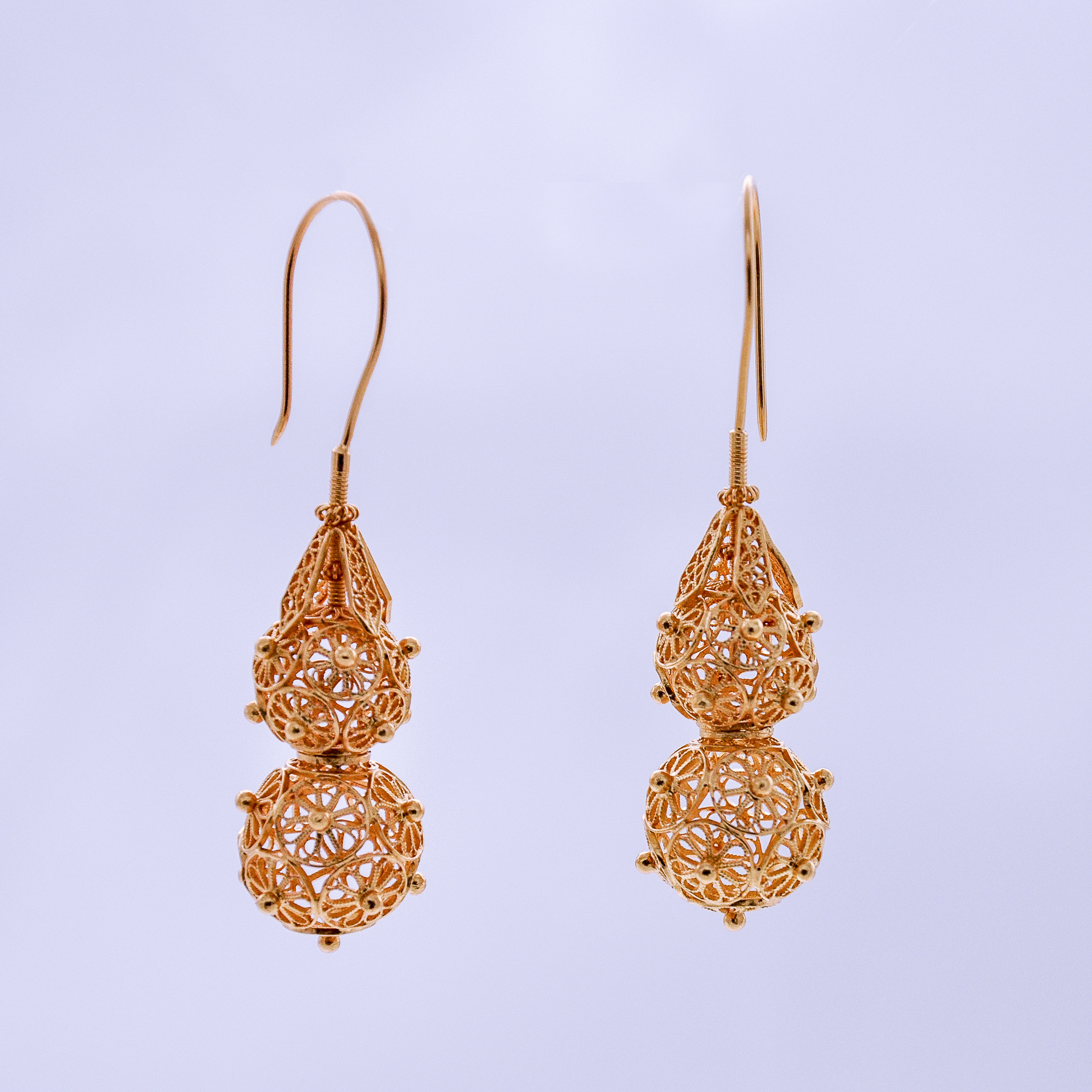 Filigree Earrings Forest Collection Wulu