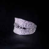 Bean - Miao Silver Filigree Ring