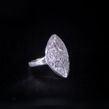 Sprout-Miao Silver Filigree  Ring
