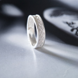  Wheat - Miao Silver Filigree Ring