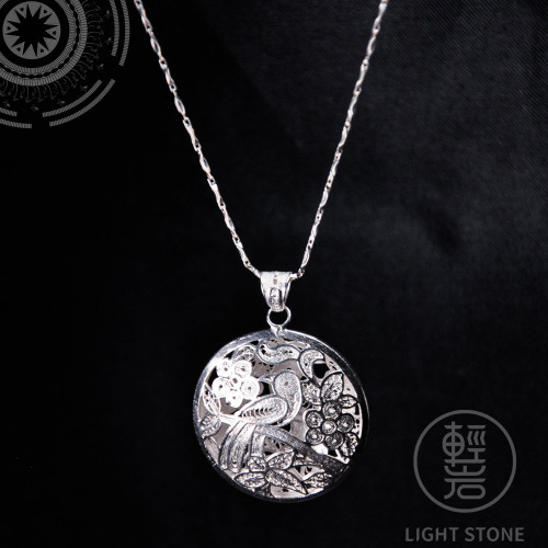 Spring - Miao Silver Filigree Necklace