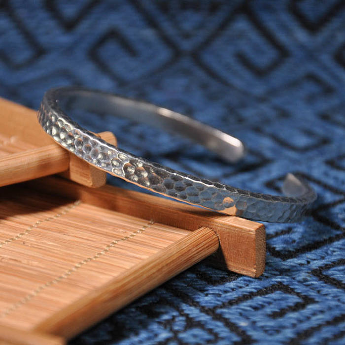 Clouds- Yunnan Fine Silver Bracelet - Sky Collection