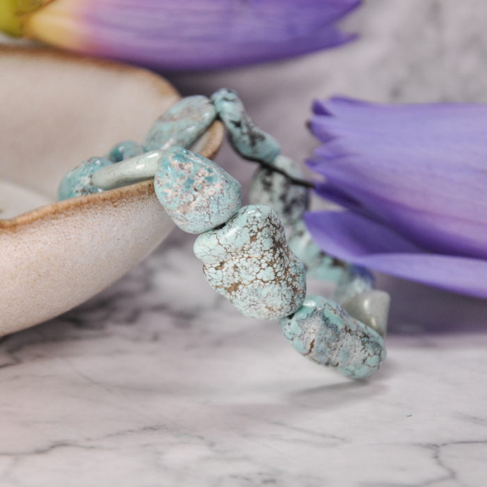 Gental Blue - Turquoise Handmade Bracelet