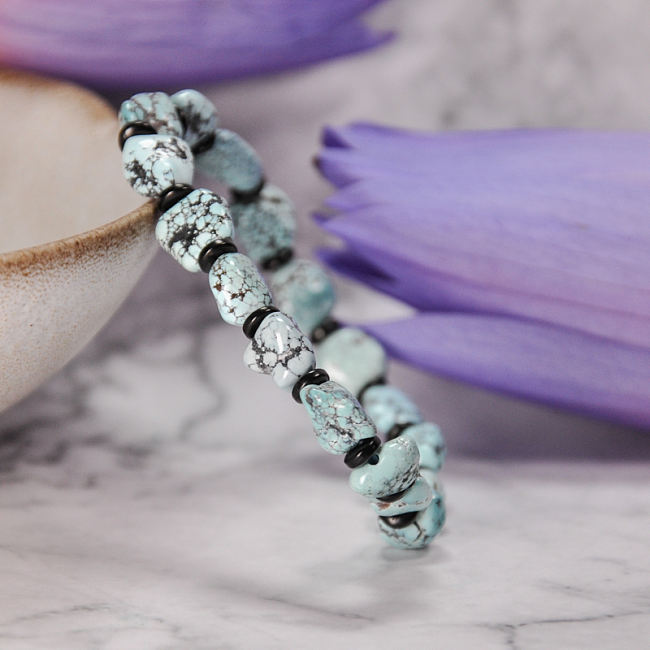 Light Blue - Turquoise Handmade Bracelet