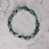 Night Sky - Turquoise Handmade Tibetan Bracelet