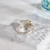 Butterfly - Vintage Chinese Jade Silver Ring - Online Shop | LIGHT STONE