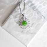Star Shining - Chinese Vintage Hetian Jade Necklace - Online Shop | LIGHT STONE