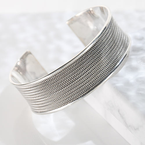 Wave - Handmade Silver Bracelet