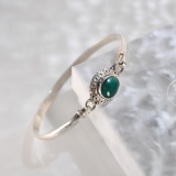 Chinese Handmade Jewelry- Online Shop-Turquoise Tibetan Silver Bracelet| LIGHT STONE