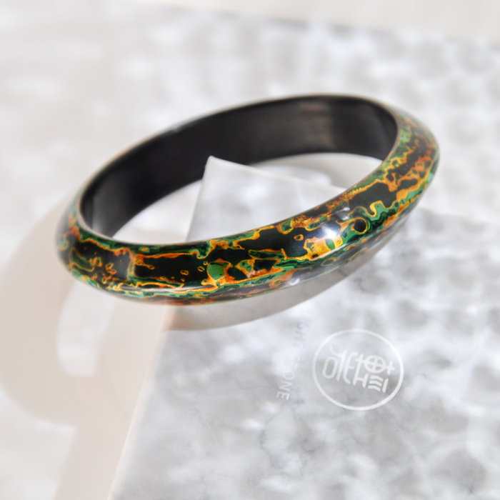 Pingyao Lacquer Bracelet - Melting Cooper