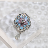 Chinese Artisan Jewelry - Lotus - Cloisonne Silver Brooch | LIGHT STONE