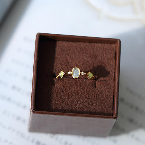 Ocean - Aquamarine - 925 Silver Ring