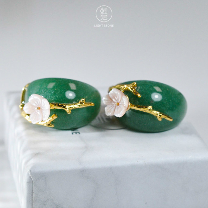 Online Earrings Shop - Plum blossom - 925 Silver - Special Gift | Light ...