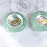 Online Earrings Shop - Clouds and Moon - 925 Silver - Special Gift | Light Stone