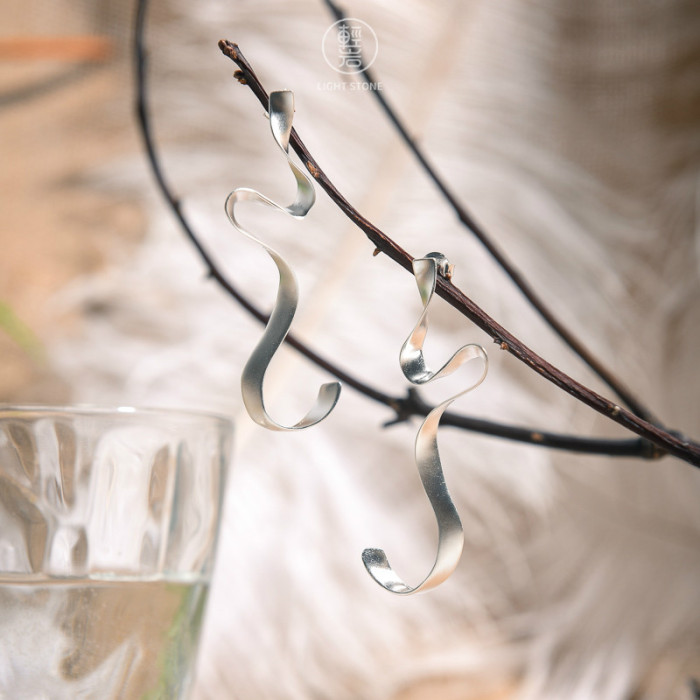 Fly - 925 Silver Earrings