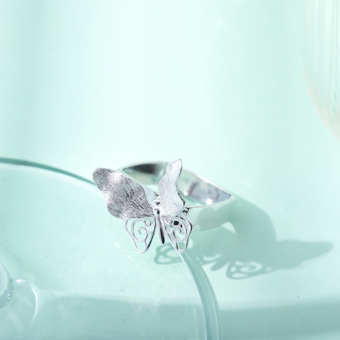 Butterfly - Sterling Silver Ring