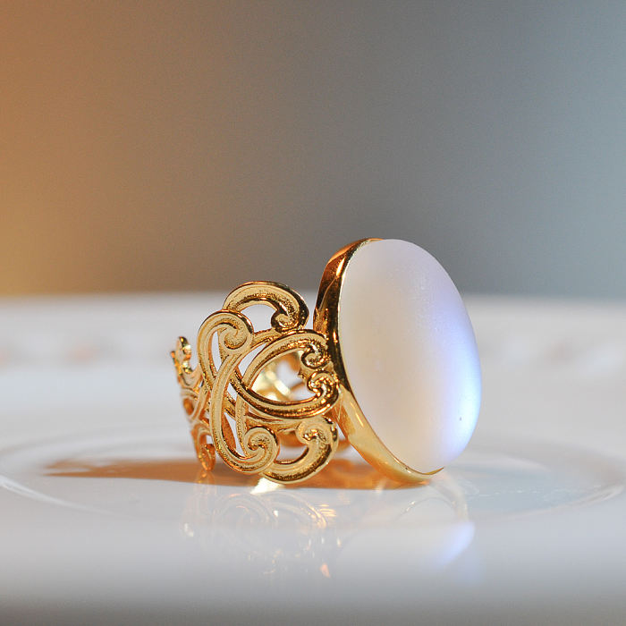 Glaze Ring - Traditional Fish Pattern -925 Sliver Ring - Sterling Silver - Designer Ring