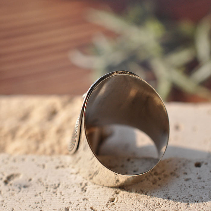 Bali Garnet Ring - 925 Sliver Ring - Sterling Silver - Handmade|Light Stone Jewellery