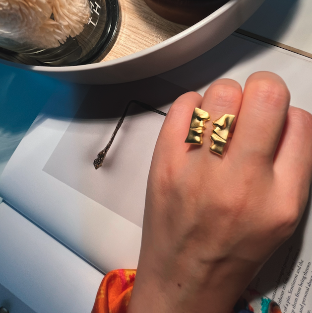 Buddha Smile Ring - 925 Sliver Ring - Sterling Silver - Designer Ring