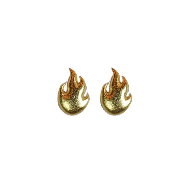 5 Stone Diamond Earrings Rose Gold Studs Curved Crawler Earrings | La More  Design