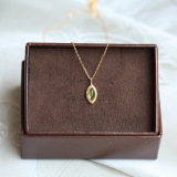 Green Fairy - Peridot - 925 Silver Necklace