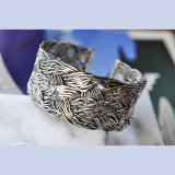 Wheat -  Handmade Silver Bracelet