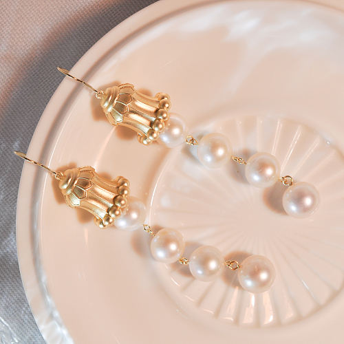 Silk Road Hua Gai Luxury Pearl Earrings