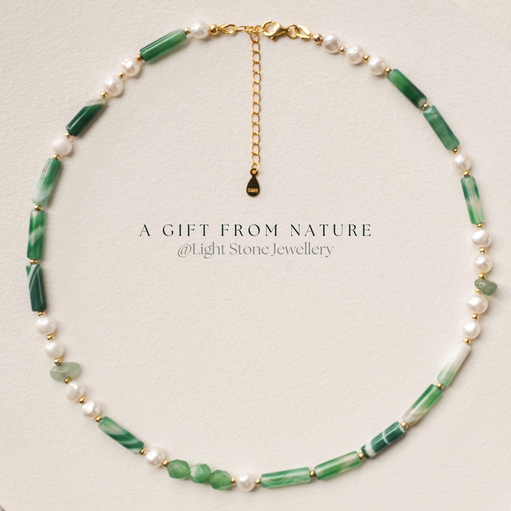 Amulet Necklace - Jade (Nephrite) with Leather or Recycled Sterling Si –  Atlas Accessories