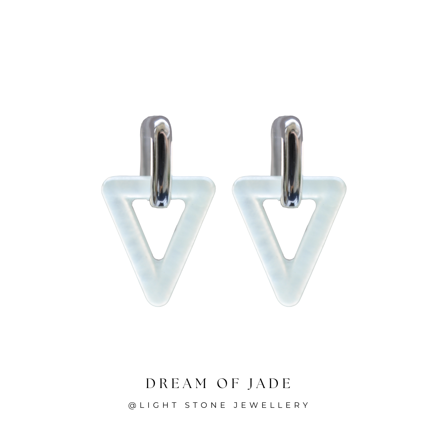 Light Stone's Dream of Jade Series - Xiuyan Jade Earrings