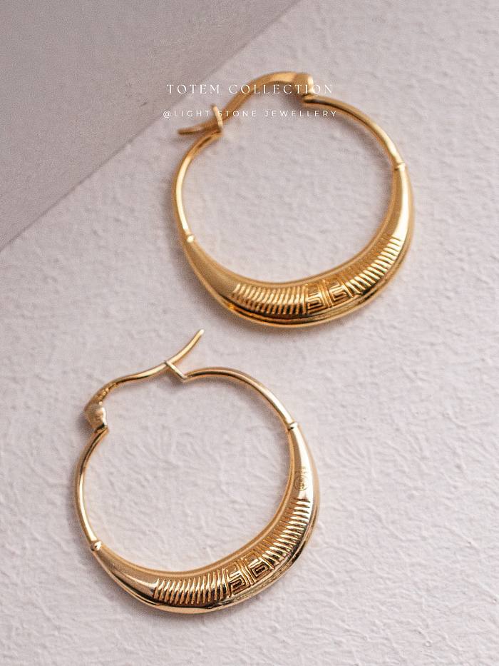 Totem Eternal Elegance Golden Earrings