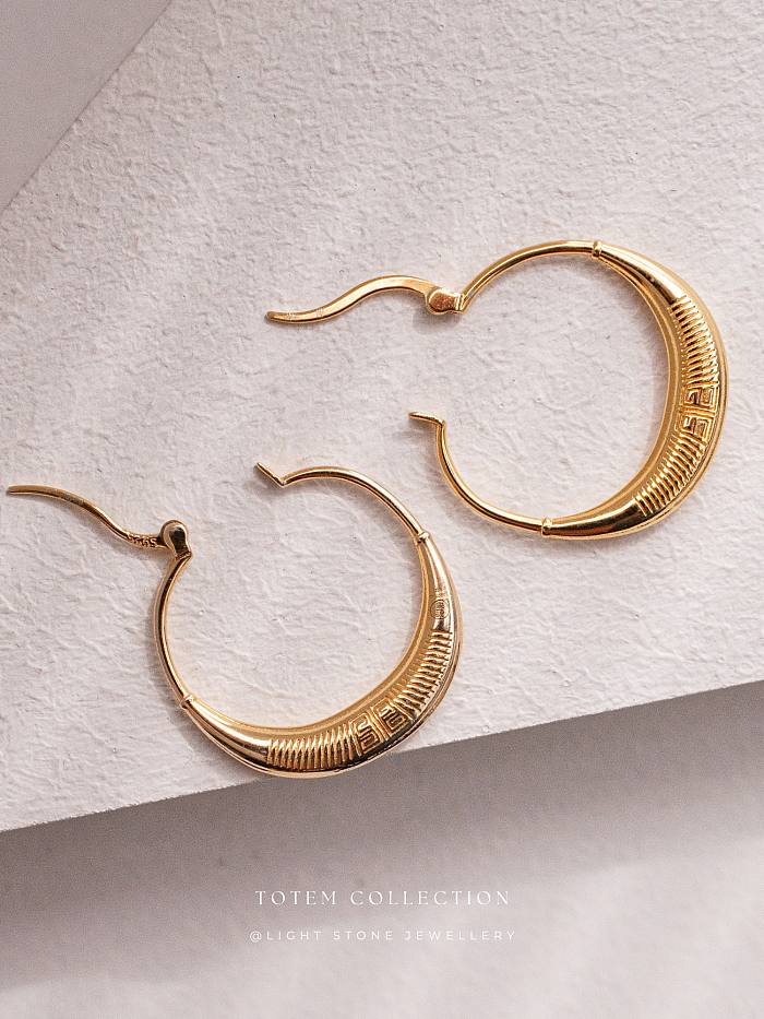Totem Eternal Elegance Golden Earrings