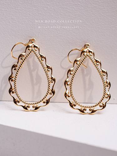 Honeysuckle - Silk Road - Gold-Plated Sterling Silver Earrings