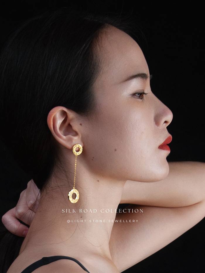 Silk Road Dual Sunrise Earrings