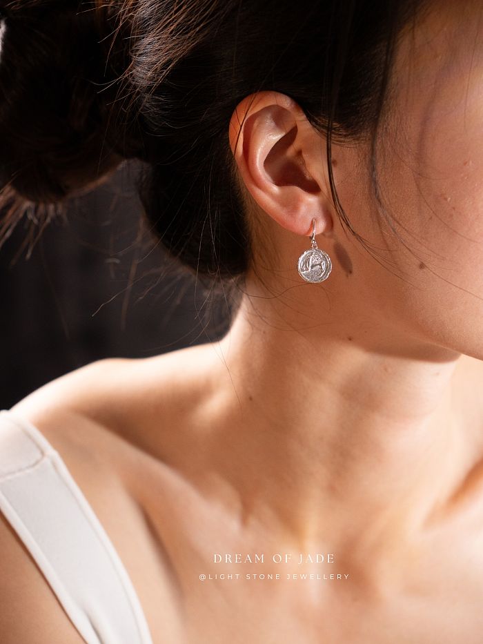 Deer | Silk Road Collection | 925 Silver & Gold Plated Earrings | Dunhuang Culture Inspired