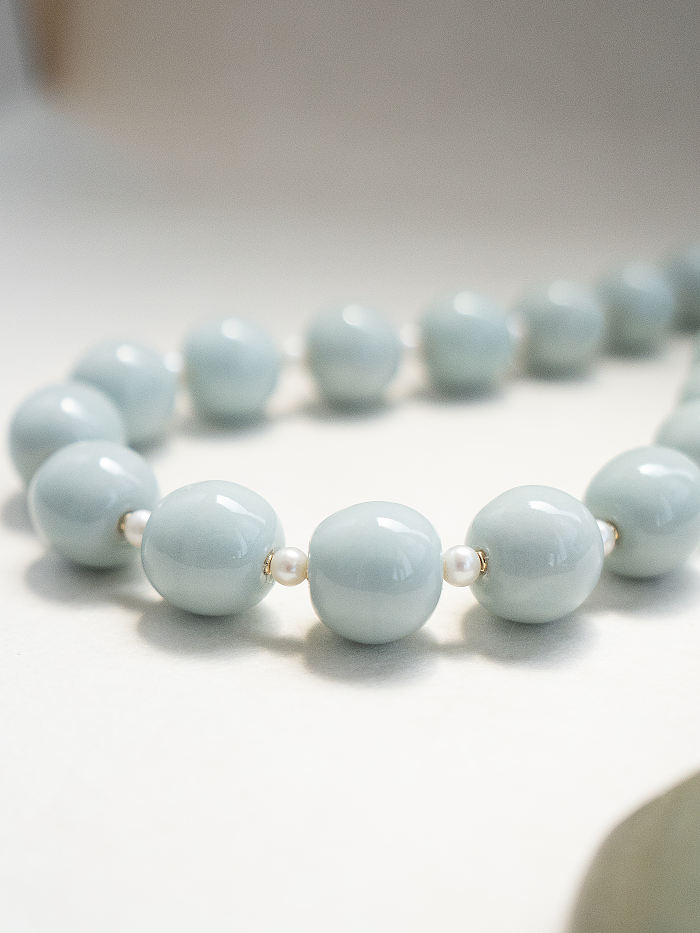 Celadon Sky Choker