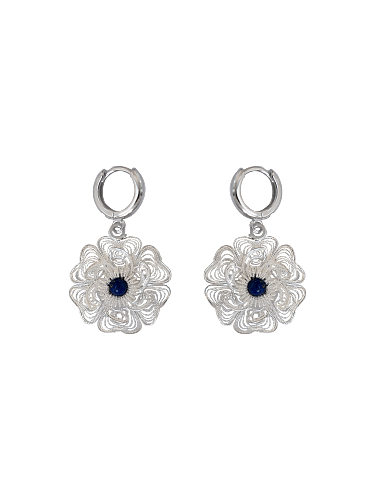 Huasi Petal Huggie Earrings