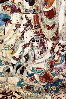 Meeting of Manjusri and Vimalakirti, Cave 159