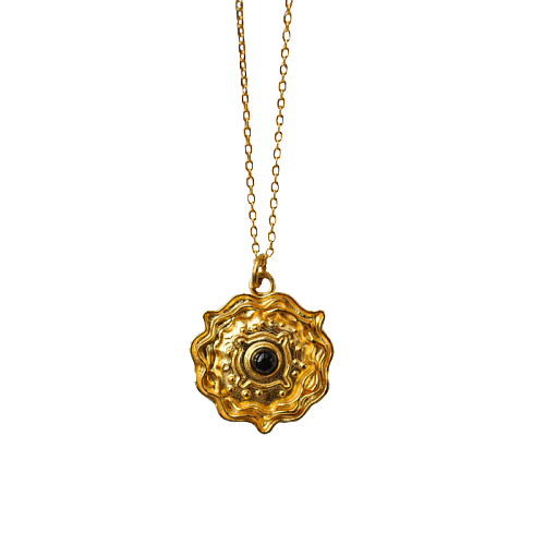 Totem Sunflower Necklace