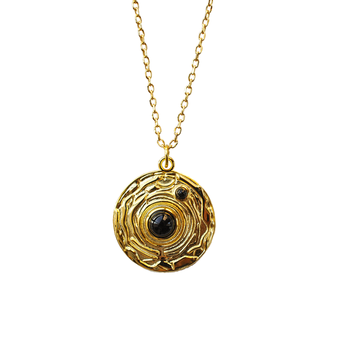 Totem Pot Pattern Necklace