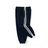 Grey Stripes Simple Toddler Boys Sweatpants Sport Jogger Pants