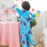 Kids Blue Ox Onesie Kigurumi Pajamas Kids Animal Costumes for Unisex Children