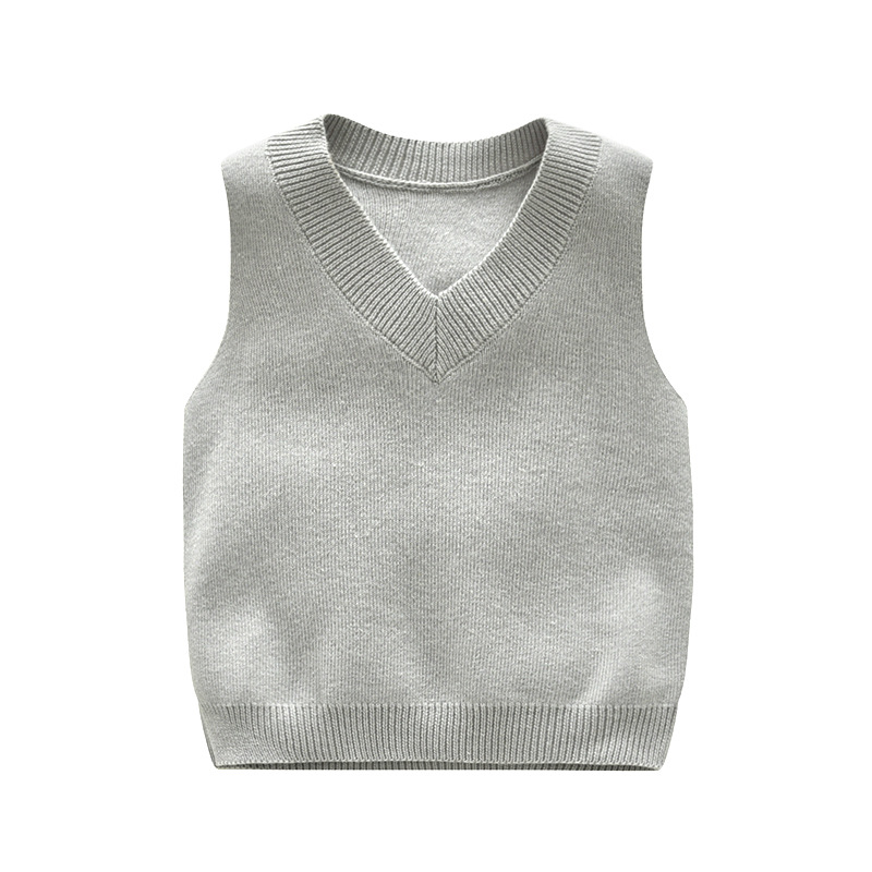 black pullover vest