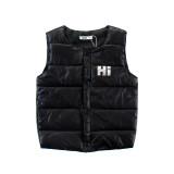Toddler Boys Lightweight Warm Cotton Padded Puff Vests