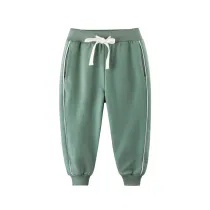 Navy Casual Simple Toddler Boys Sweatpants Sport Jogger Pants