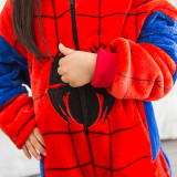 Kids Red Onesie Kigurumi Pajamas Kids Animal Costumes for Unisex Children