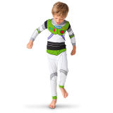 Toddler Boy 2 Pieces Pajamas Sleepwear Spaceman Long Sleeve Shirt & Legging Sets