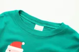 Toddler Boy 2 Pieces Pajamas Sleepwear Christmas Santa Claus Long Sleeve Shirt & Legging Sets